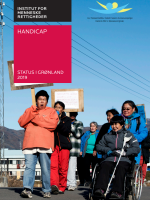 Handicap - Status i Grønland 2019